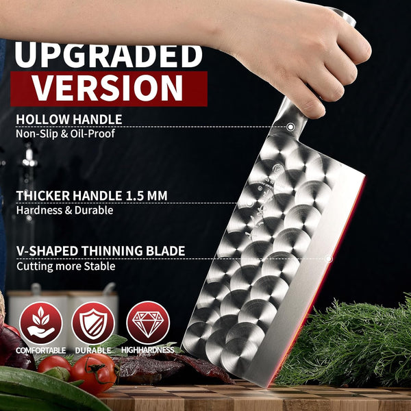 Effortless Precision Meat Cleaver